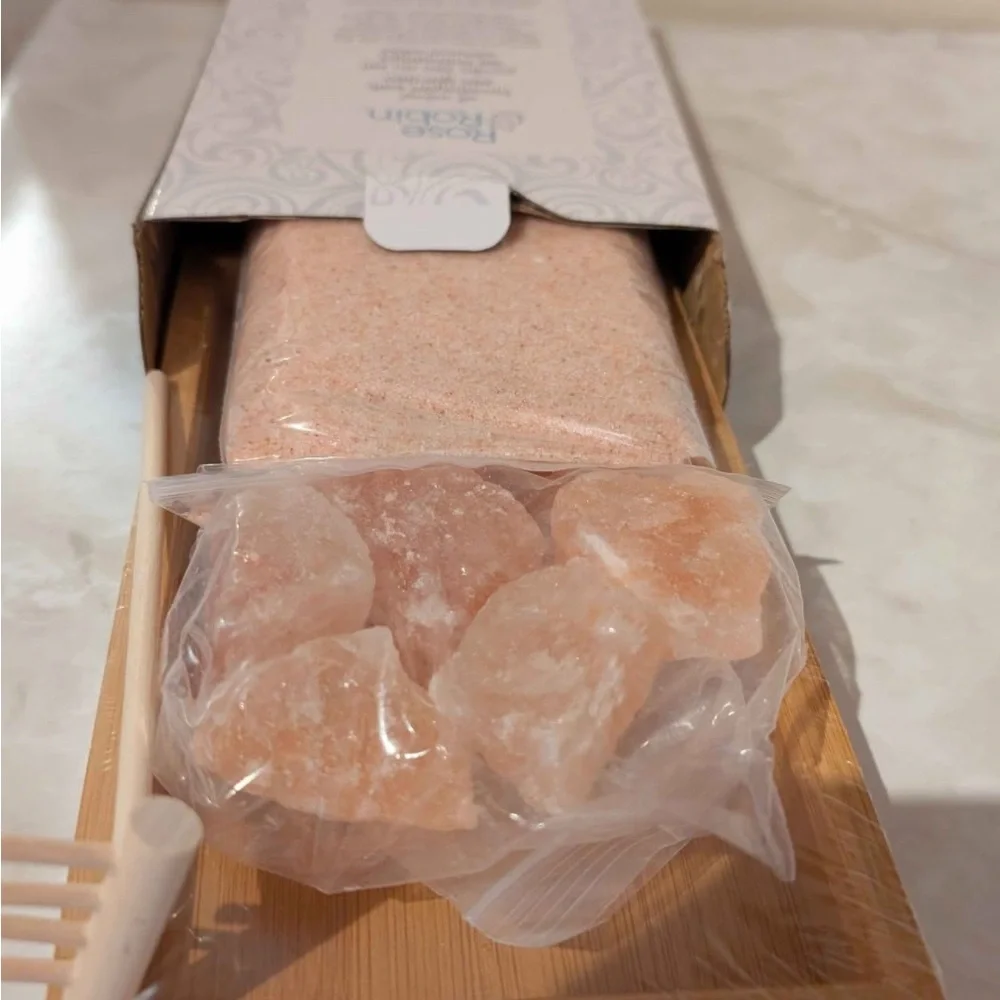 ROSE&ROBIN Himalayan Salt Zen Garden - All Natural - Picture 2 of 4